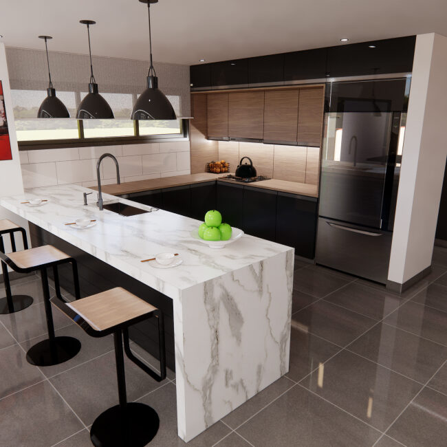 Modern kitchen