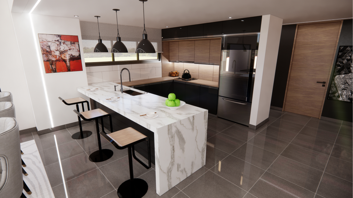 Modern kitchen